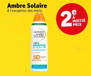 Offre: Ambre Solaire 