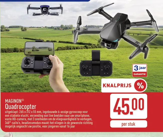 Promotie: Quadrocopter