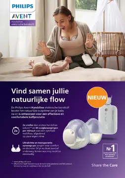 Aanbieding: Handsfree elektrische borstkolf