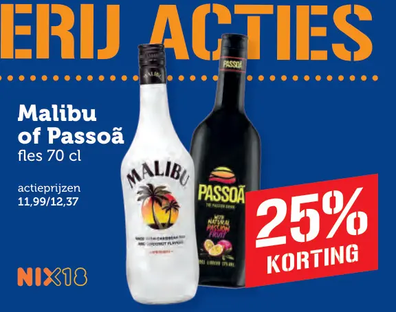 Aanbieding: Malibu of Passoã