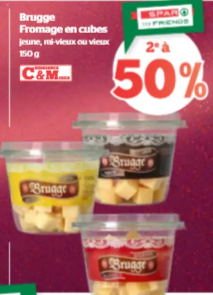 Offre: Brugge Fromage en cubes