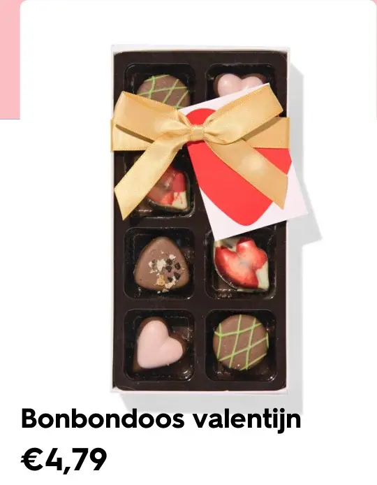 Promotie: Bonbondoos valentijn