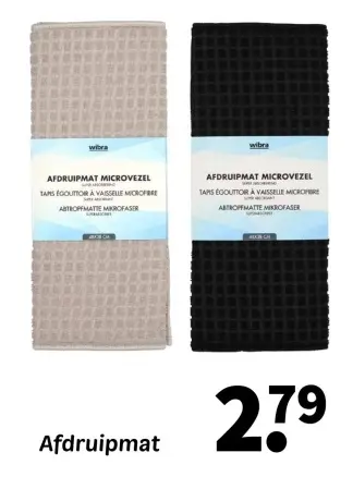 Promotie: Afdruipmat