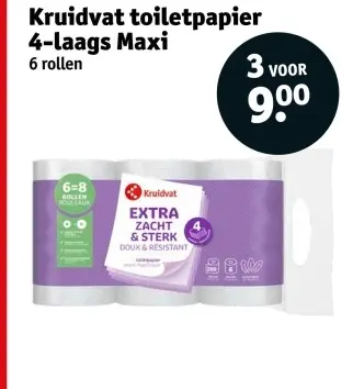 Aanbieding: toiletpapier