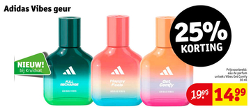 Aanbieding: Adidas Vibes eau de parfum uniseks Vibes Get 