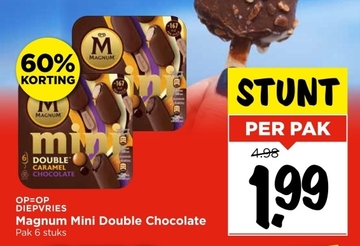 Aanbieding: Magnum Mini Double Chocolate