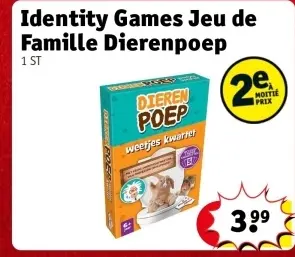 Offre: Jeu de Famille Dierenpoep