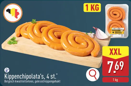 Promotie: Kippenchipolata's