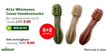Aanbieding: Alle Whimzees losse hondensnacks