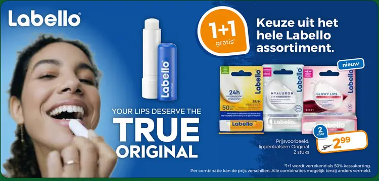 Aanbieding: lippenbalsem Original