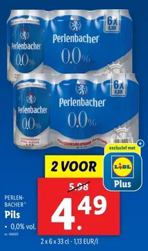 Aanbieding: Perlenbacher Pils