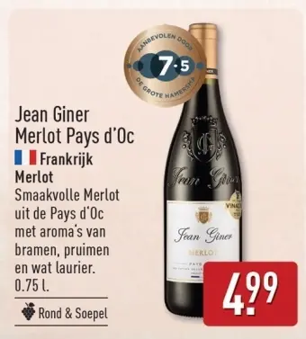 Aanbieding: Merlot Pays d'Oc