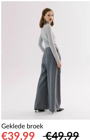 Promotie: Geklede broek