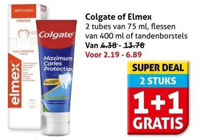 Aanbieding: Colgate of Elmex