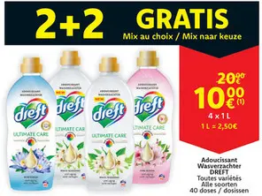 Offre: Adoucissant / Wasverzachter