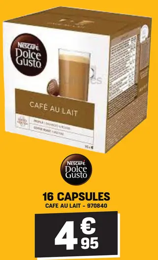 Offre: Café au lait