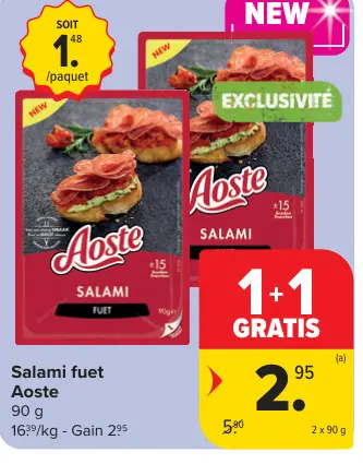 Offre: Salami fuet
