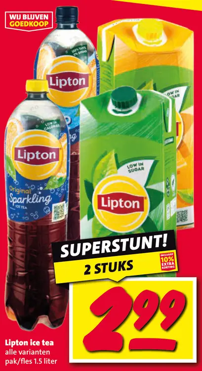 Aanbieding: Ice tea