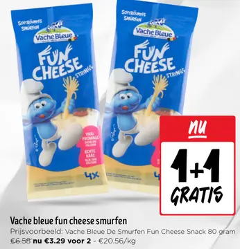 Aanbieding: Fun cheese smurfen