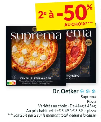 Offre: Suprema Pizza