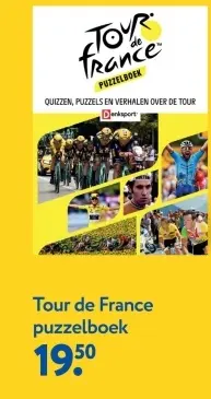 Aanbieding: Tour de France puzzelboek