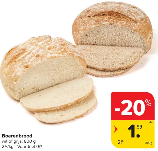 Promotie: Boerenbrood