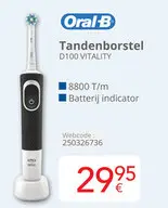 Promotie: Tandenborstel D100 VITALITY