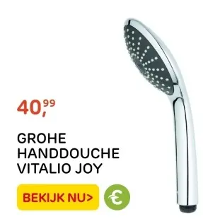 Aanbieding: GROHE HANDDOUCHE VITALIO JOY