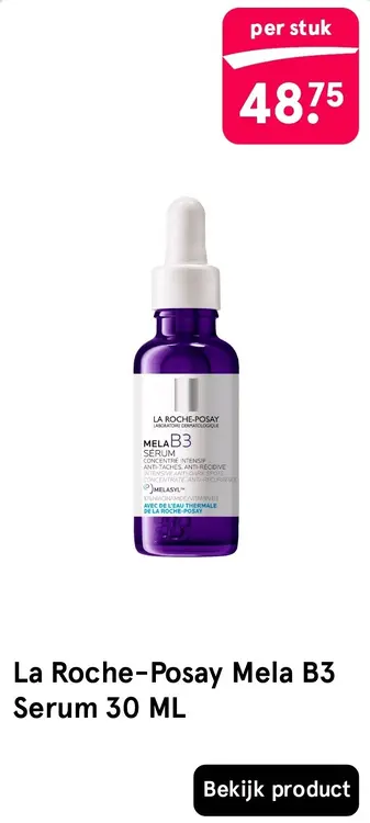 Aanbieding: Mela B3 Serum 30 ML