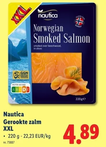 Promotie: Gerookte zalm XXL