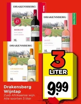 Aanbieding: Drakensberg Wijntap