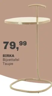 Aanbieding: BIRKA Bijzettafel