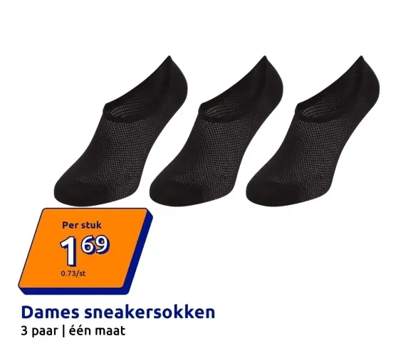 Aanbieding: Dames sneakersokken