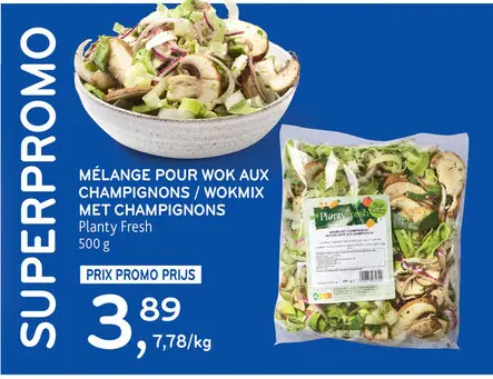 Offre: Mélange pour wok aux champignons / wokmix met champignons