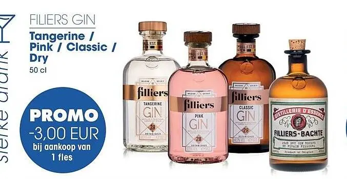 Promotie: Filiers gin
