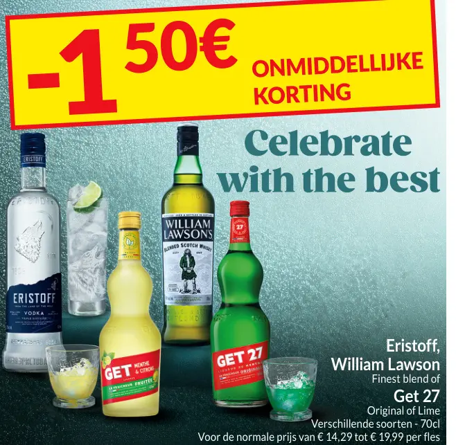 Promotie: Eristoff, William Lawson, Get 27