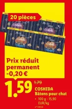 Offre: Bâtons pour chat
