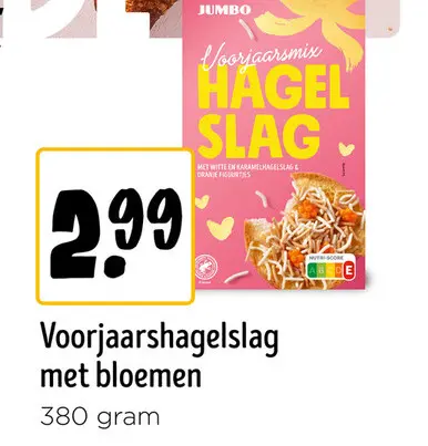 Aanbieding: Voorjaarshagelslag met bloemen