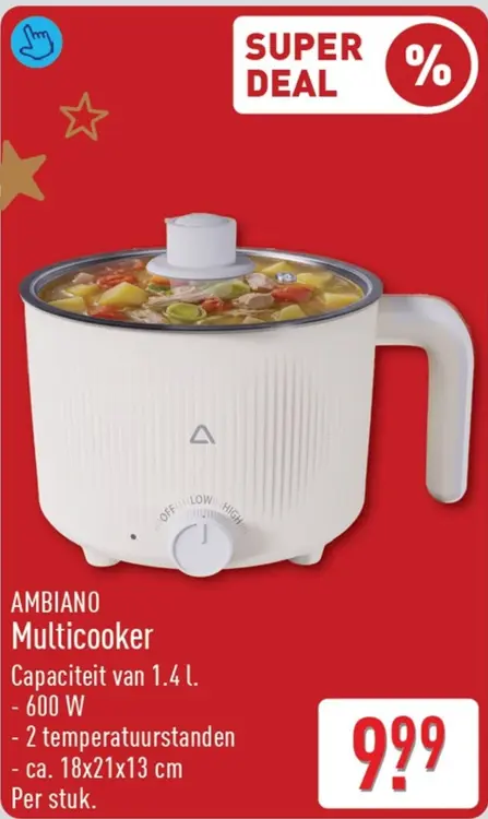 Aanbieding: Multicooker