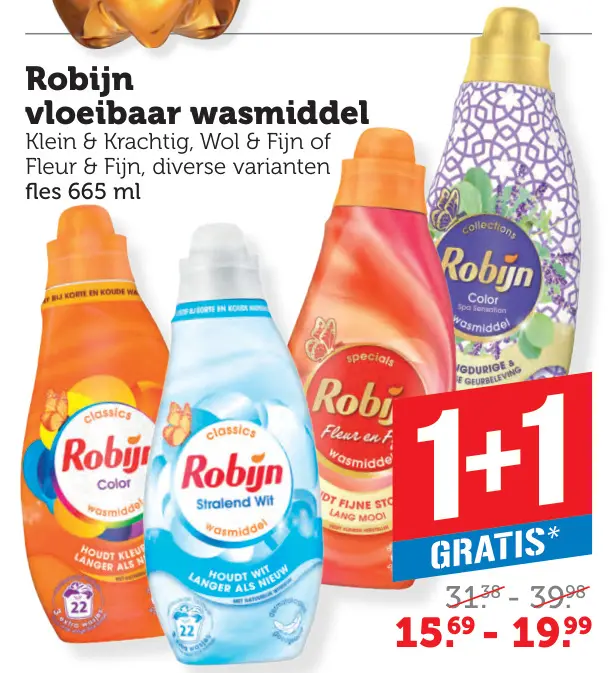 Aanbieding: Vloeibaar wasmiddel