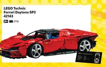 Aanbieding: LEGO Technic Ferrari Daytona SP3