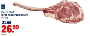 Aanbieding: Metro Chef Ierse rundertomahawk