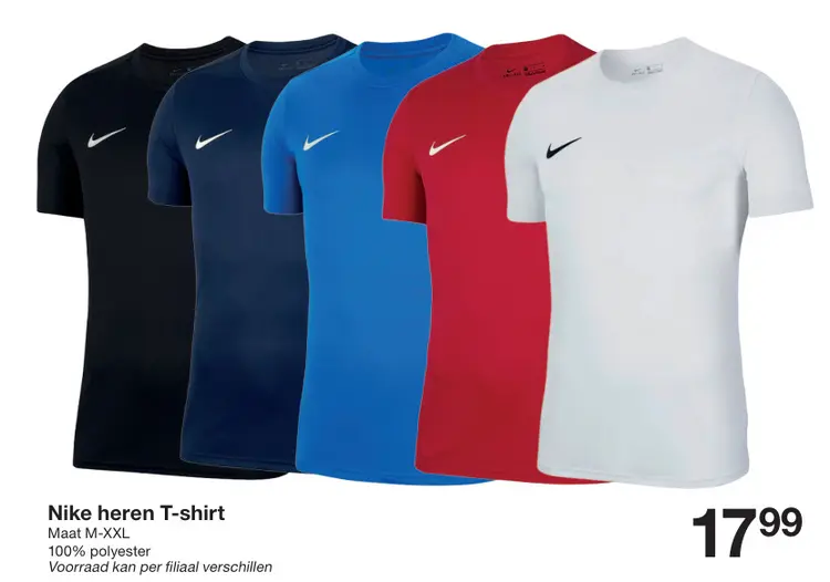 Promotie: Nike heren T-shirt