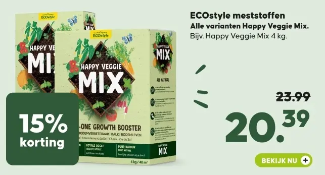 Aanbieding: Happy Veggie Mix
