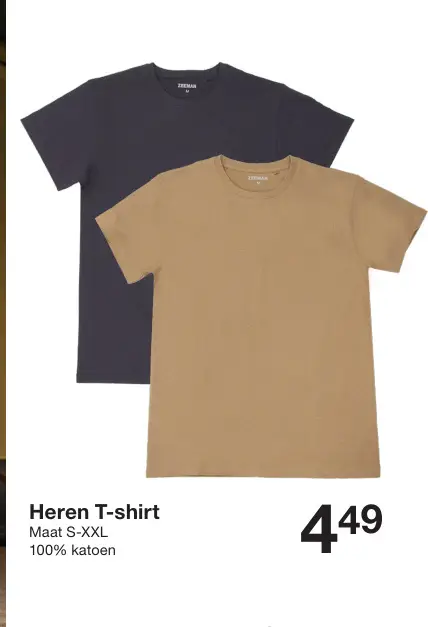 Promotie: Heren T-shirt