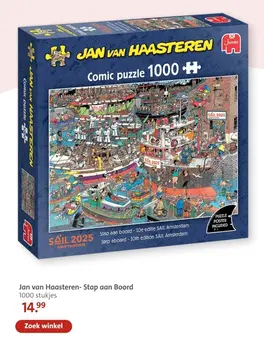 Aanbieding: Jan van Haasteren- Stap aan Boord