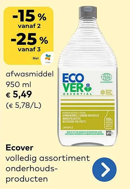 Promotie: afwasmiddel