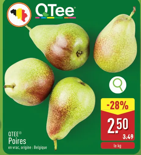 Offre: Poires