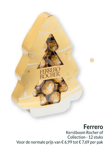Promotie: Kerstboom Rocher of Collection