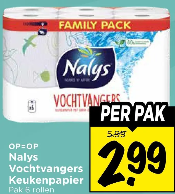 Aanbieding: Vochtvangers Keukenpapier